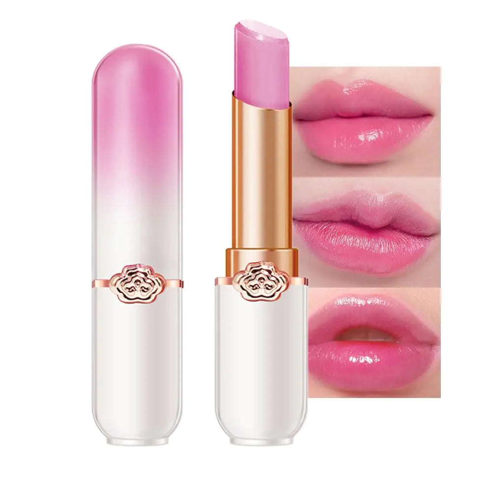 Grape color shift moisturizing lipstick – temperature-sensitive, waterproof & hydrating lip balm