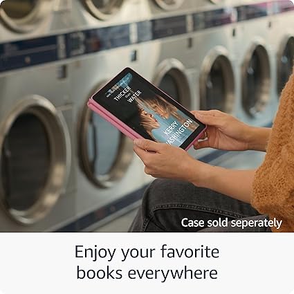 Fire HD 8 2024 tablet – 8" HD display, 32GB, Alexa enabled, 13-hour battery, 5MP camera