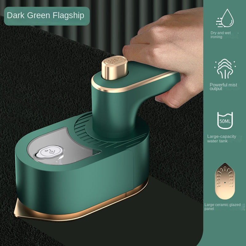 Two-In-One 90% Off Stack Garment Ironing Machine Handheld Convenient Electric Iron Mini Home Travel Ironing Artifact