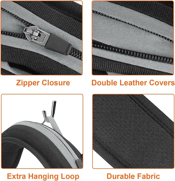 Universal headphone cushion pad – fits Bose, Sony, JBL & Beats, soft microfiber, washable & skin-friendly