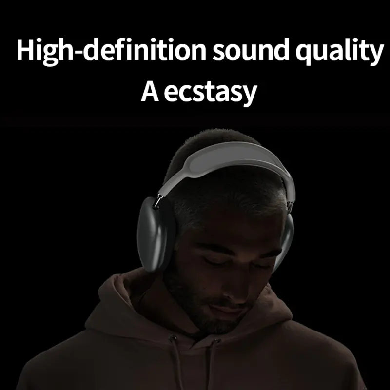 P9 Bluetooth 5.0 wireless stereo headset with noise reduction and 8-hour battery life