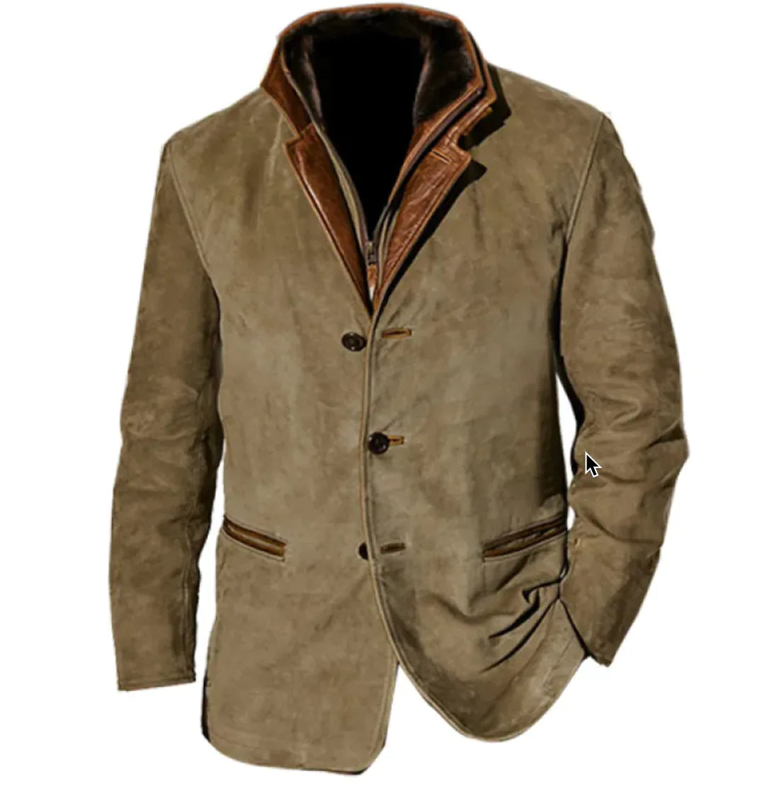 Mahya Heritage Industrial Work Jacket in [Black / Khaki / Blue / Brown / Purple] – durable men's workwear jacket, size [S–5XL]