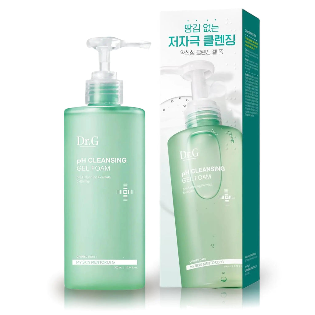 Dr.G gel foam cleanser with 5-Biome complex - Korean skincare face wash bottle