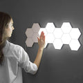 Factory Wholesale Tremolo With Touch Quantum Lamp Creative Wall Lamp Hexagonal Wall Lamp Honeycomb Lamp Honeycomb Lamp