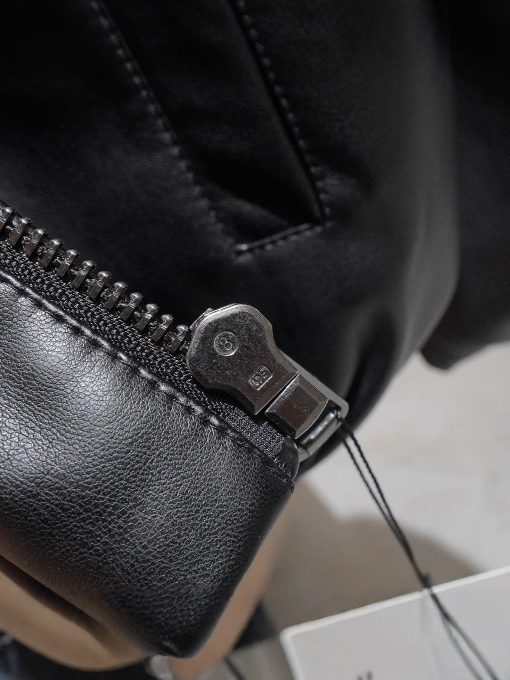 Original European And American Men's Wholesale Black Lapel Loose Version Jacket Pu Imitation Leather Jacket Leather Jacket