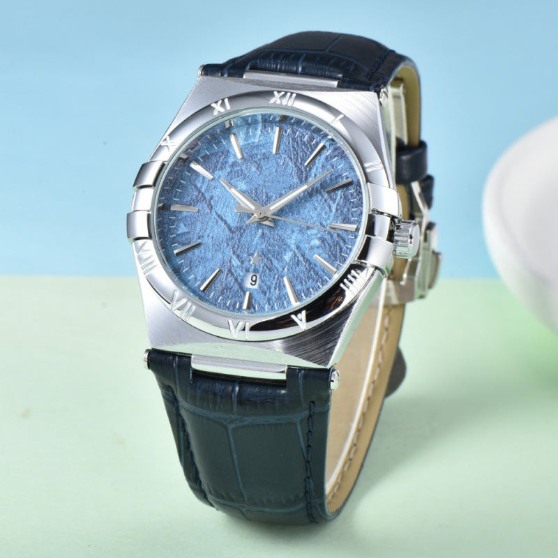 actory Spot Wholesale Cross-Border Foreign Trade Simple Fashion Business Disc Ultra-Thin Luminous Waterproof Quartz Watch Men's Watch