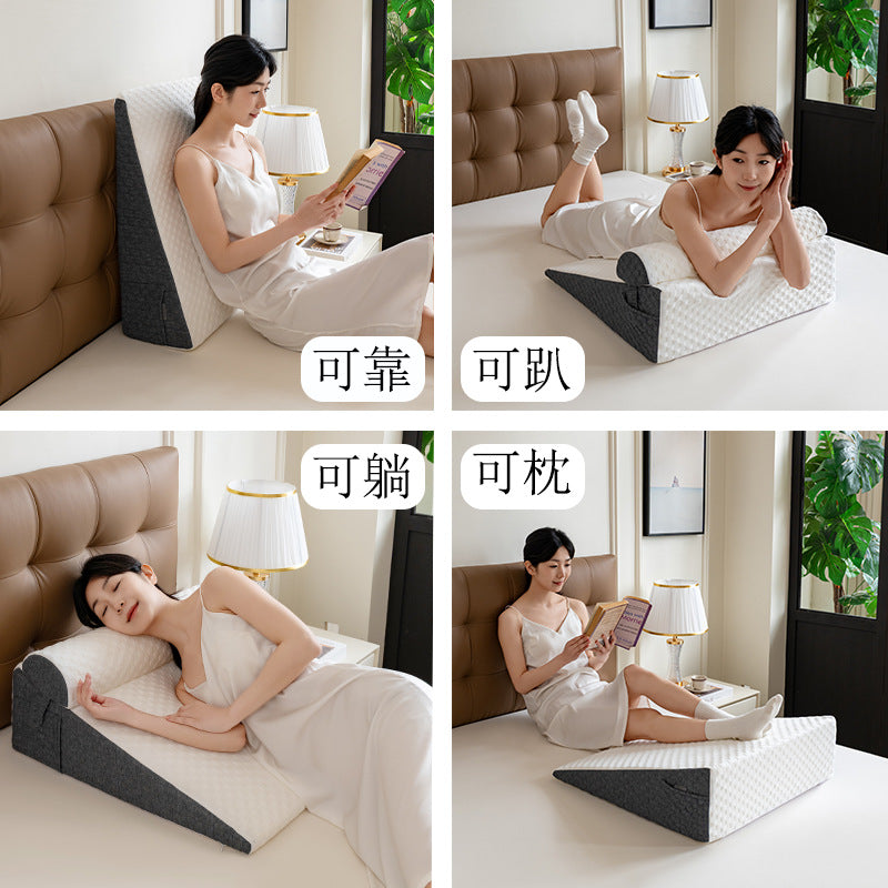 Bed Wedge Pillow With Memory Foam Wedge Pillow For Sleep And Gastric Acid Reflux Wedge Pillow Sleep Wedge Pillow