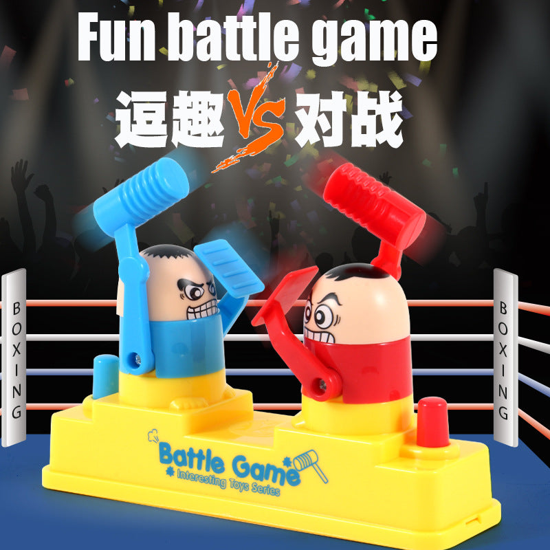 TikTok Net Red Double Fighting Machine Red And Blue Attack And Defensive Battle Toys Parent-Child Interactive Children's Desktop Game Stall