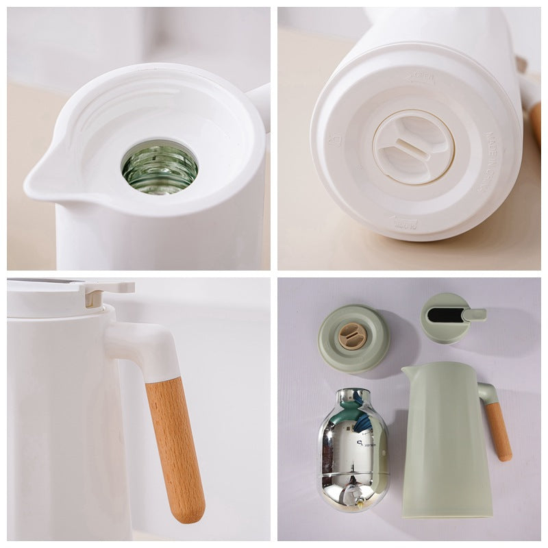 Smart Thermal Pot Household Large Capacity Glass Liner Thermos Bottle Hotel Thermal Kettle Boiling Water Thermos Coffee Pot