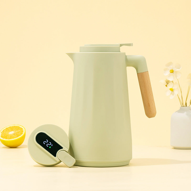 Smart Thermal Pot Household Large Capacity Glass Liner Thermos Bottle Hotel Thermal Kettle Boiling Water Thermos Coffee Pot