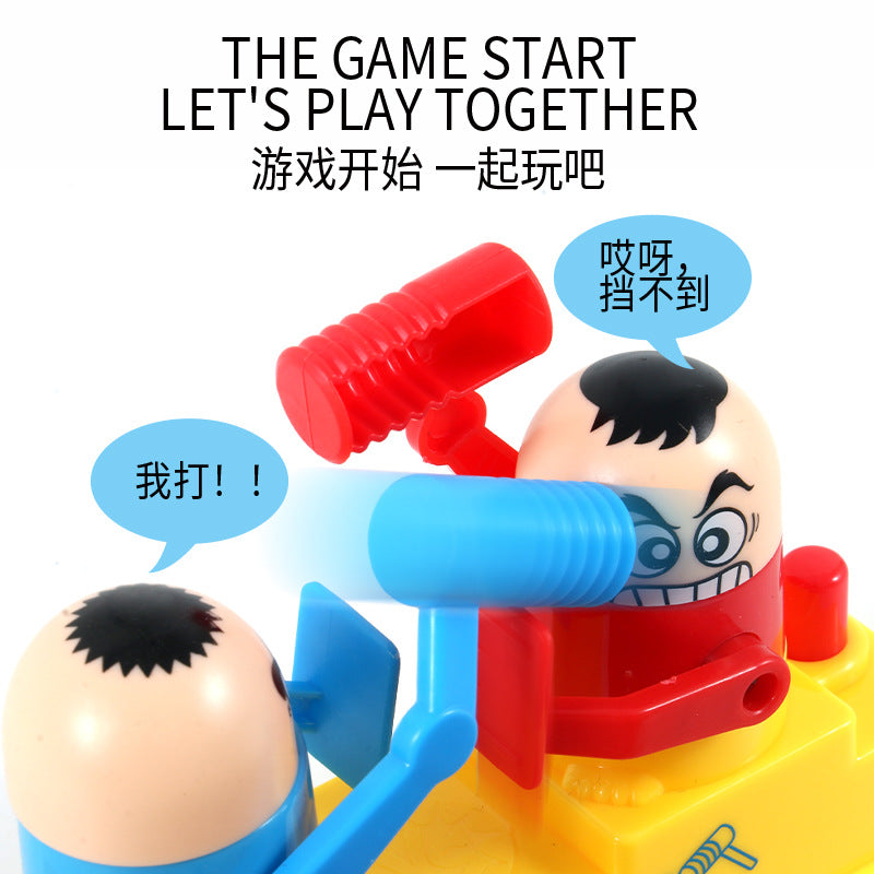 TikTok Net Red Double Fighting Machine Red And Blue Attack And Defensive Battle Toys Parent-Child Interactive Children's Desktop Game Stall