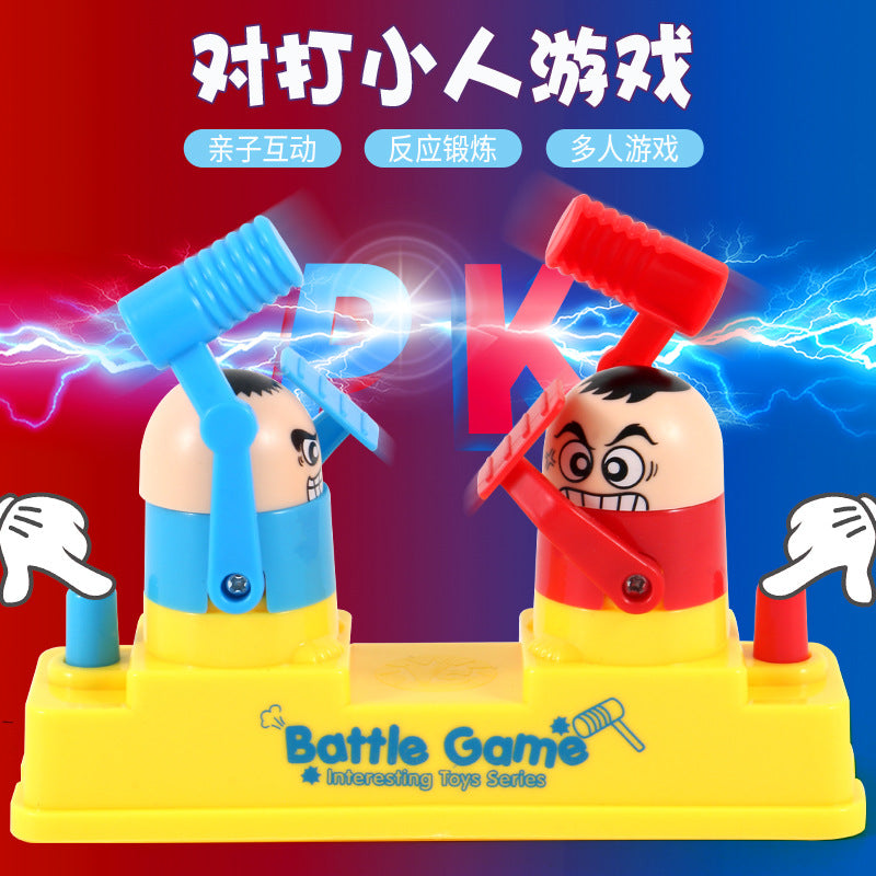 TikTok Net Red Double Fighting Machine Red And Blue Attack And Defensive Battle Toys Parent-Child Interactive Children's Desktop Game Stall