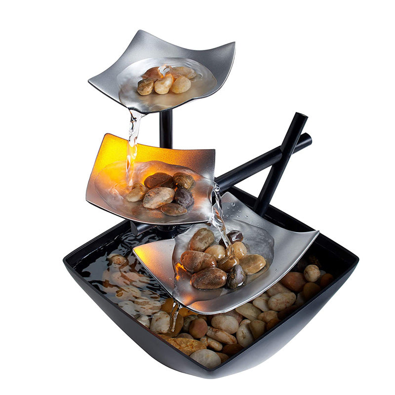 Feng Shui desktop running water fountain for home and office decor