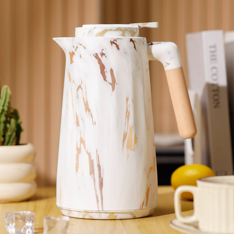Smart Thermal Pot Household Large Capacity Glass Liner Thermos Bottle Hotel Thermal Kettle Boiling Water Thermos Coffee Pot