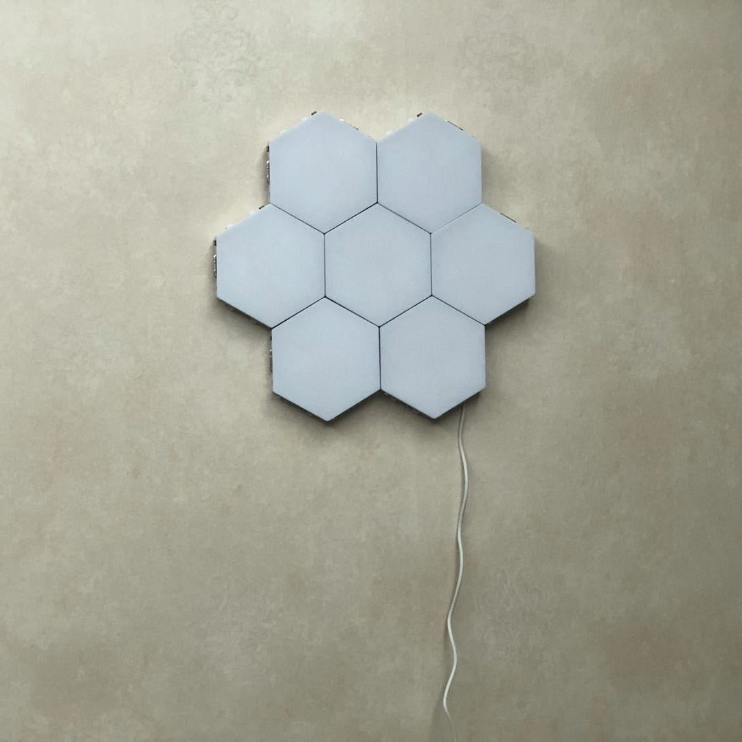 Factory Wholesale Tremolo With Touch Quantum Lamp Creative Wall Lamp Hexagonal Wall Lamp Honeycomb Lamp Honeycomb Lamp