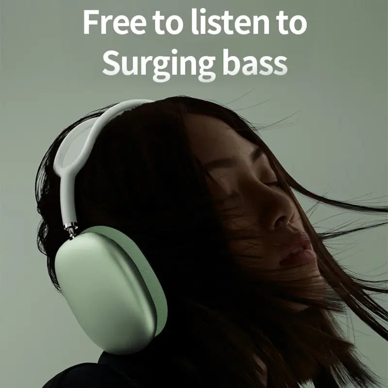 P9 Bluetooth 5.0 wireless stereo headset with noise reduction and 8-hour battery life