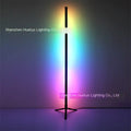 1.2M RGB color changing floor and desk gaming light with tripod base and Bluetooth app control