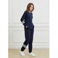 Women's chic striped 2-piece lounge set – elegant day-to-evening loungewear, sizes S–XXL