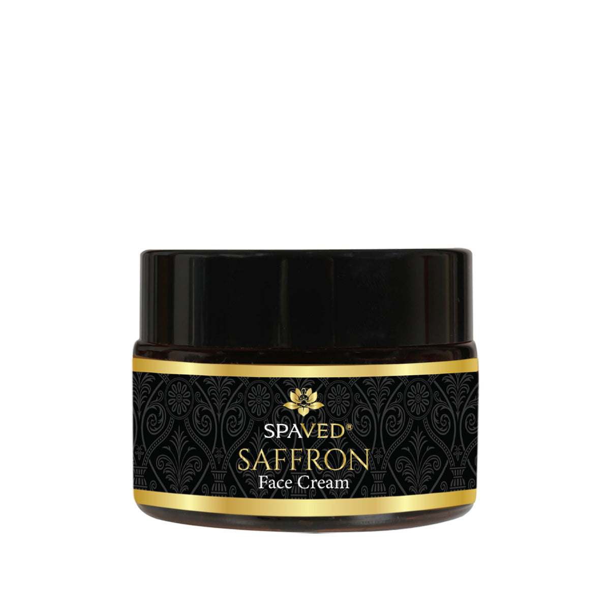 affron Face Cream with Vitamin E and Aloe Vera - brightening hydrating moisturizer for dark spots by Mahya