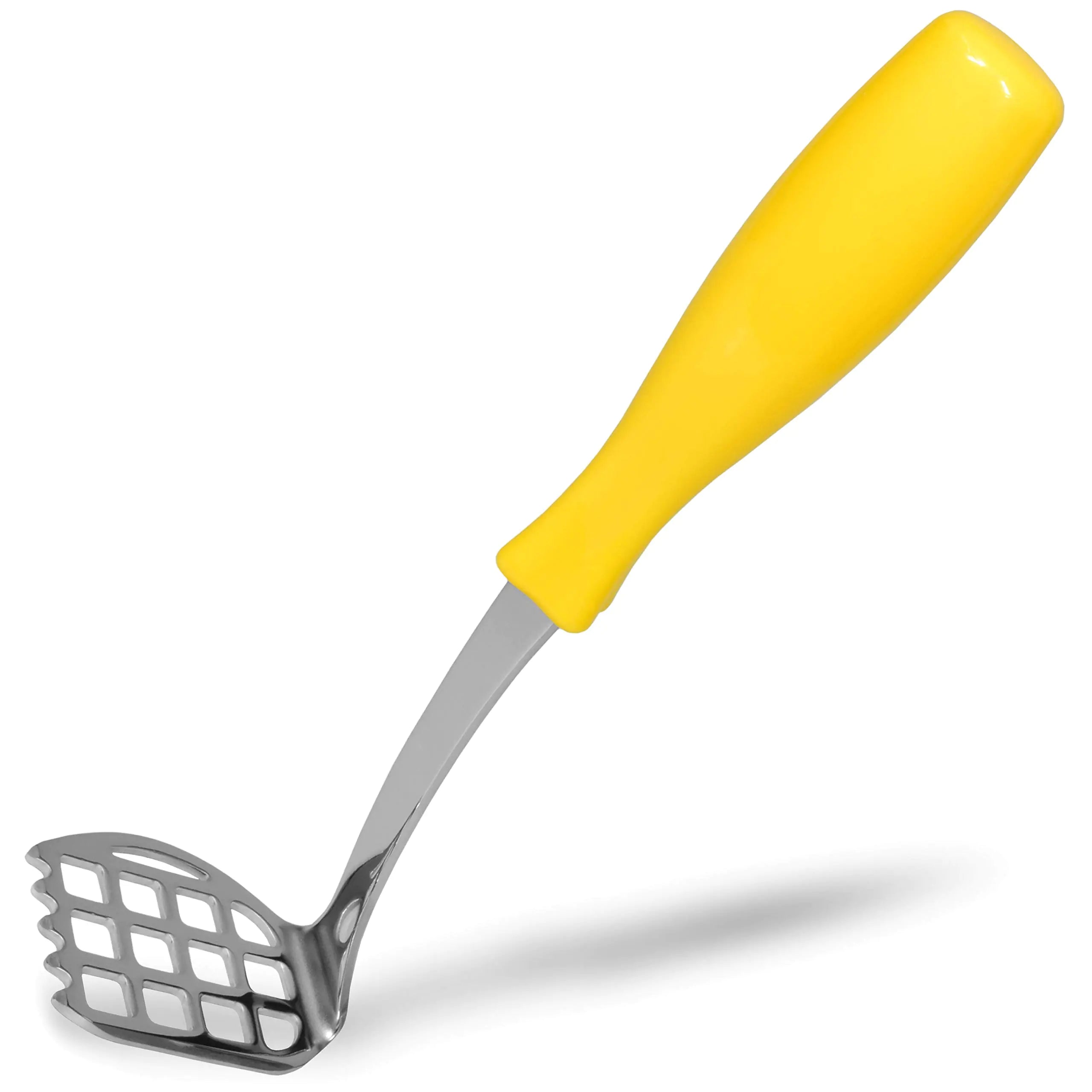 SekiCraft stainless steel compact masher – ergonomic handle, heat-resistant, perfect for potatoes & avocado