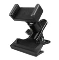 Mahya Phone Guitar Clip Stand in Black – adjustable hands-free smartphone holder for guitar streaming and recording